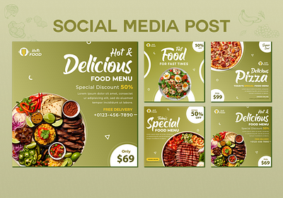 Social Media Post- Restaurent adobe photoshop branding design graphic design restaurent social media post