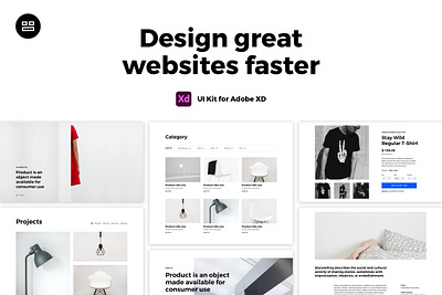 Modularity Adobe XD Web UI Kit 8px grid asset components features footer grid layout header hero mobile ui kit modularity modularity adobe xd web ui kit product styles tablet mockup ui kit web design web typography website mockup website section xd web ui kit