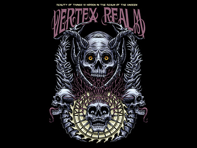 Skull Creature Illustration tattoo