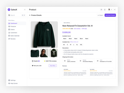 Product Details Page details page ecommerce product product page shop shopify shopping store web