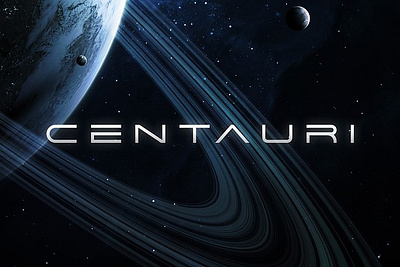 Centauri Futuristic Font alien font centauri futuristic font futuristic font minimal font sci fi font science fiction font space font wide font