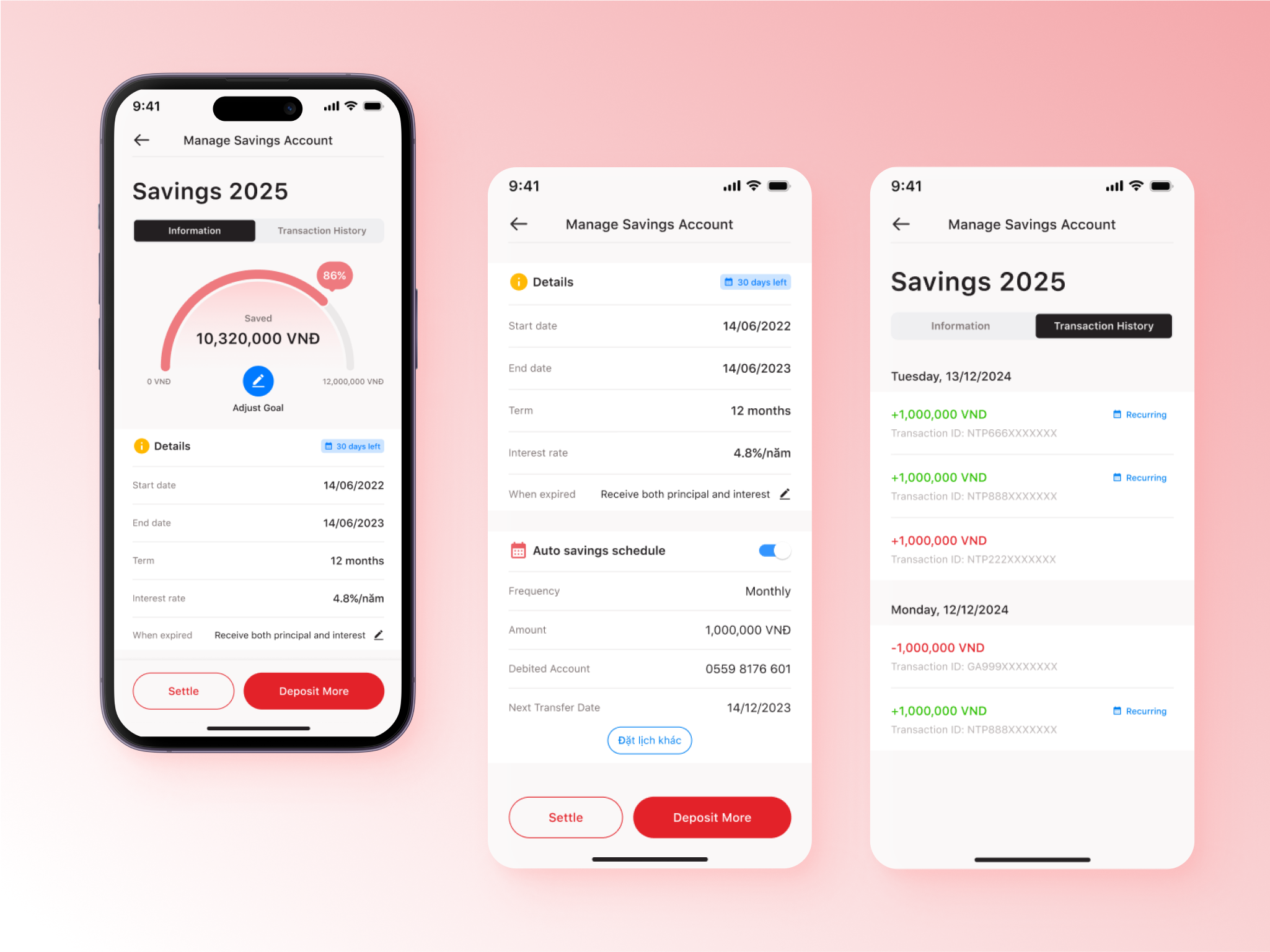 Smart Savings – Modern & Intuitive Banking UI by Nguyen Phuong on Dribbble