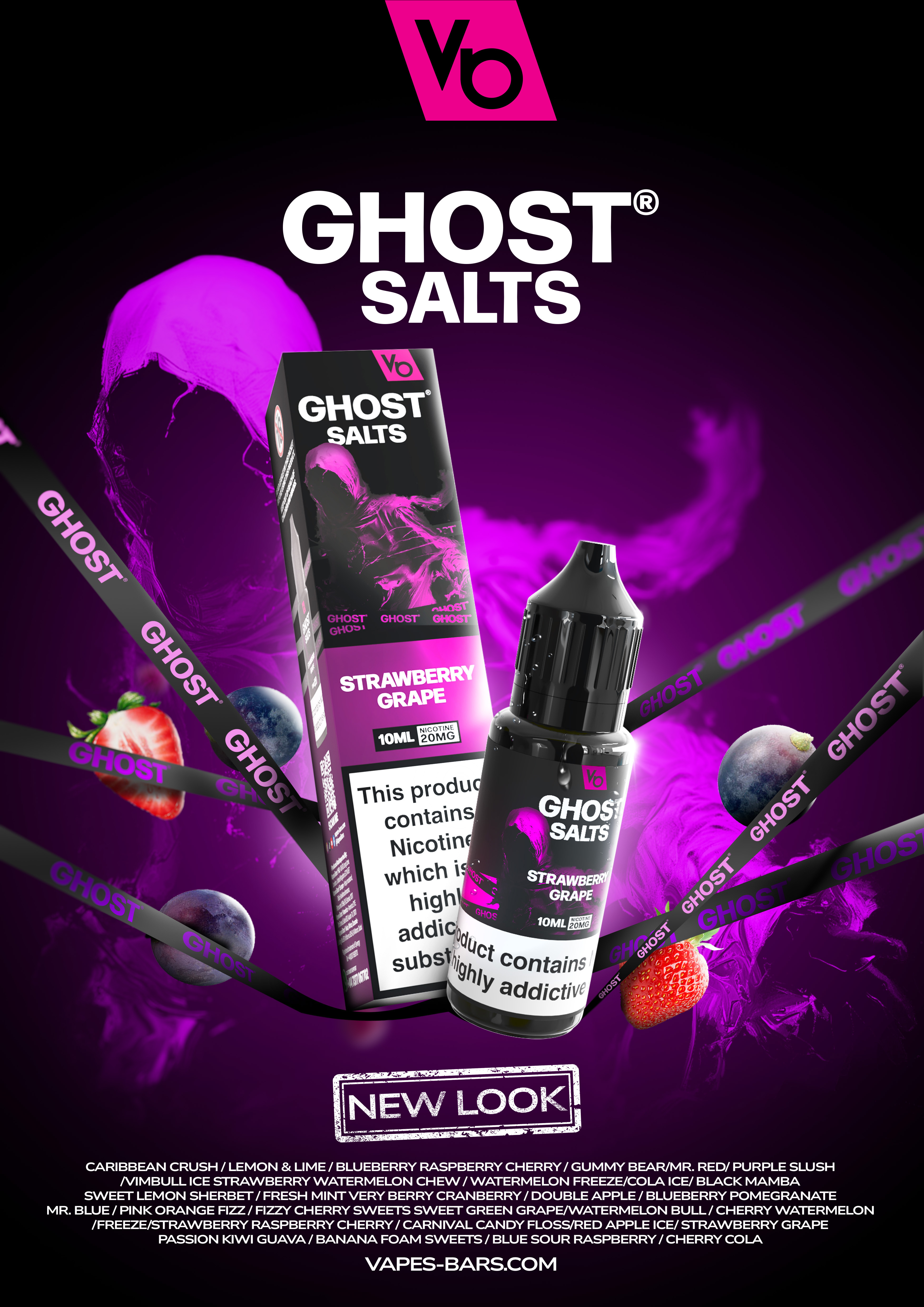 Example of Vape E Liquid Packaging & Label Design