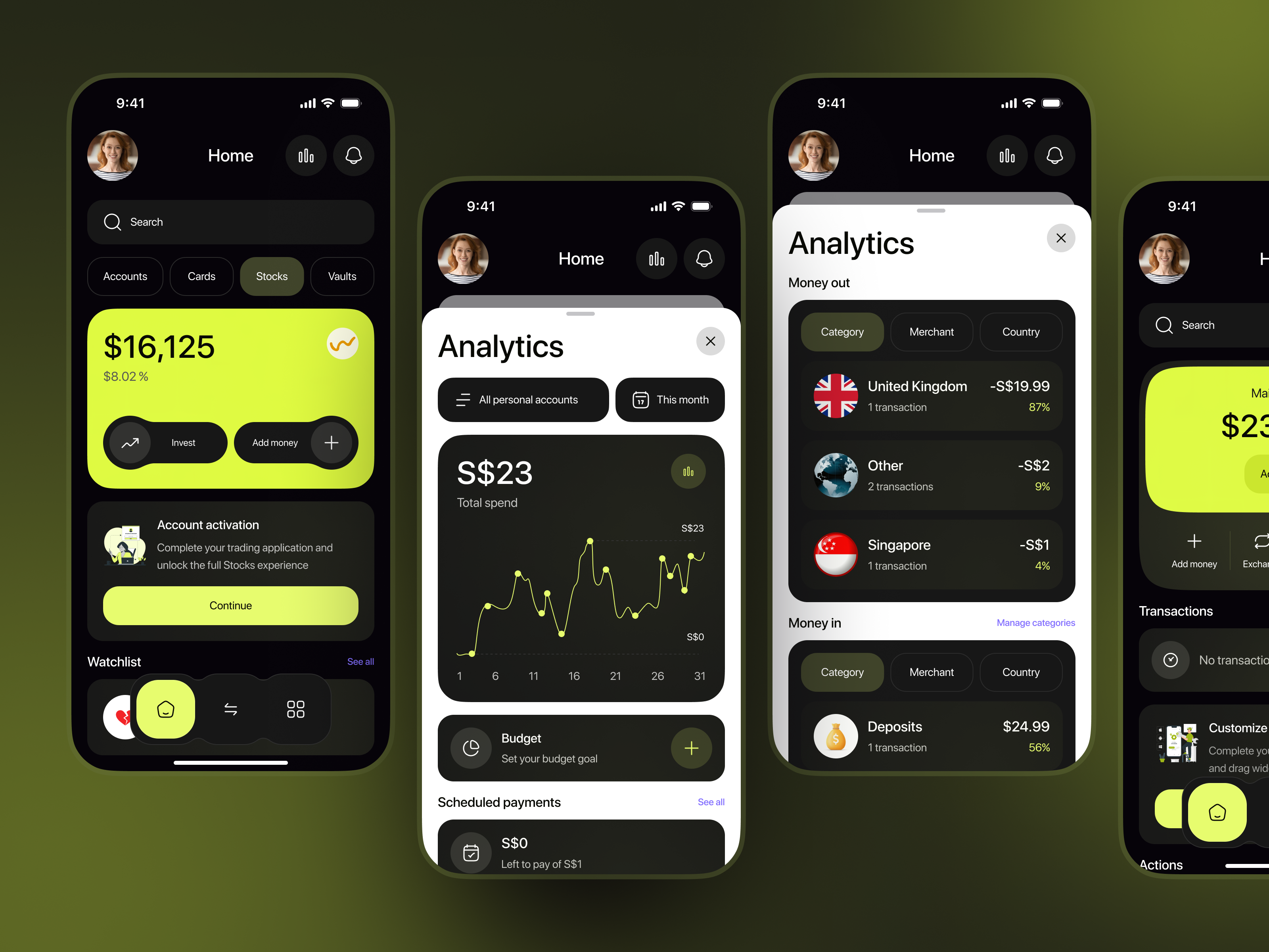 Example of Mobile App Design Concepts