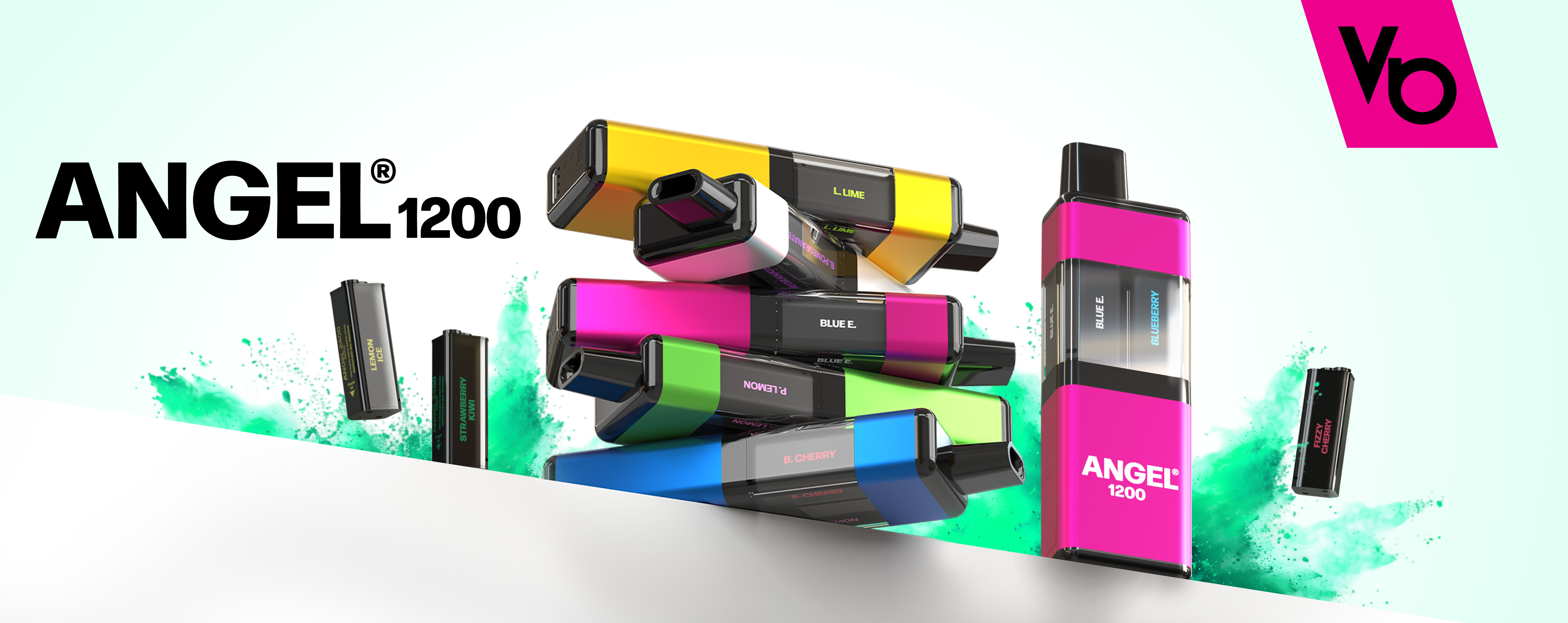 Example of Vape 3D Visualization & Poster Design