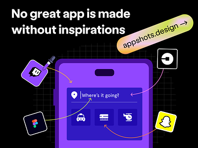 Join Appshots: Latest Design Patterns. design components design research ios uiux mobile design mobile patterns mobile uiux pattern library product designs producthunt uiux