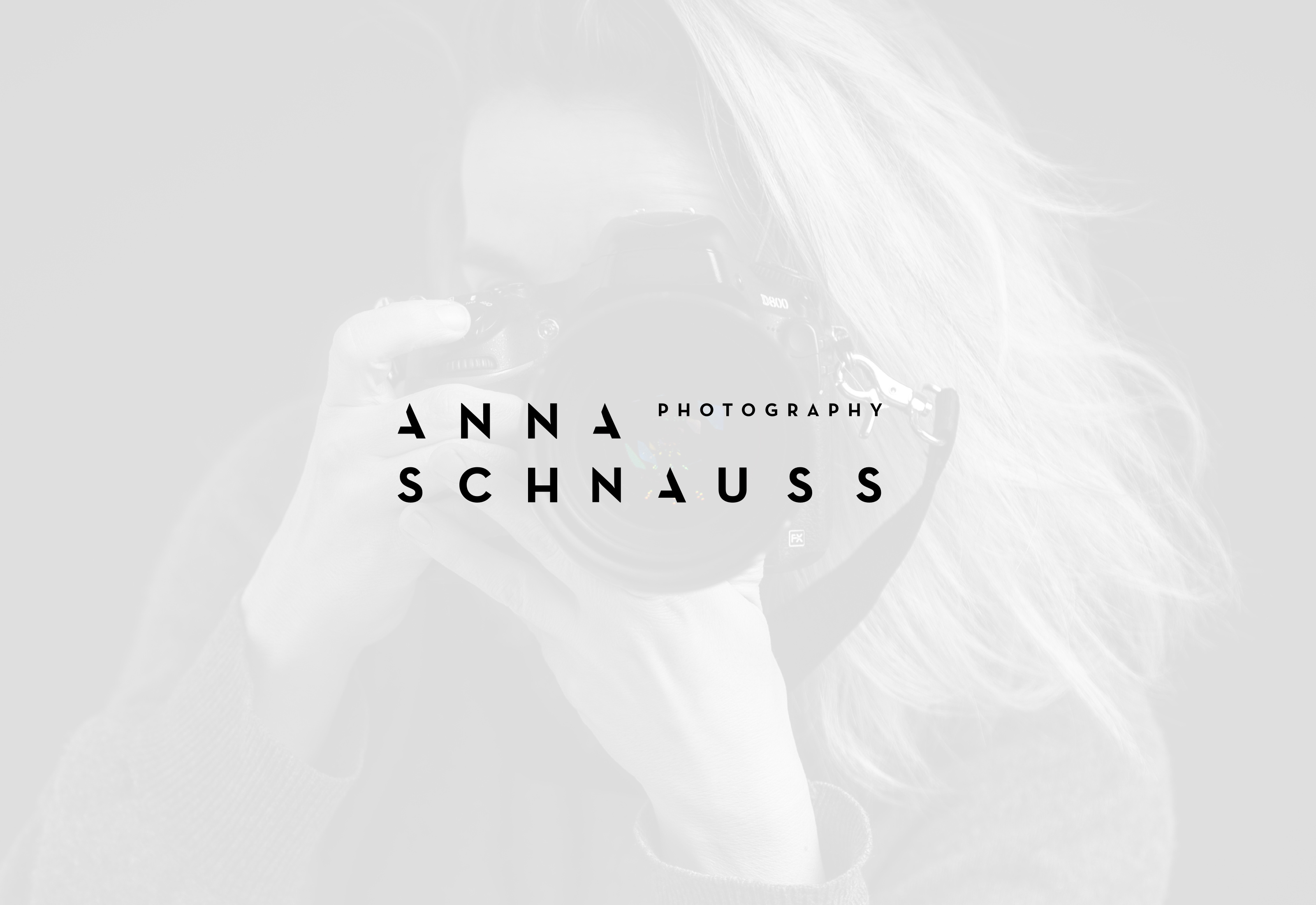Anna Schnauss Photography | Branding & Social Media branding design graphic design logo portrait photography social media typography web design