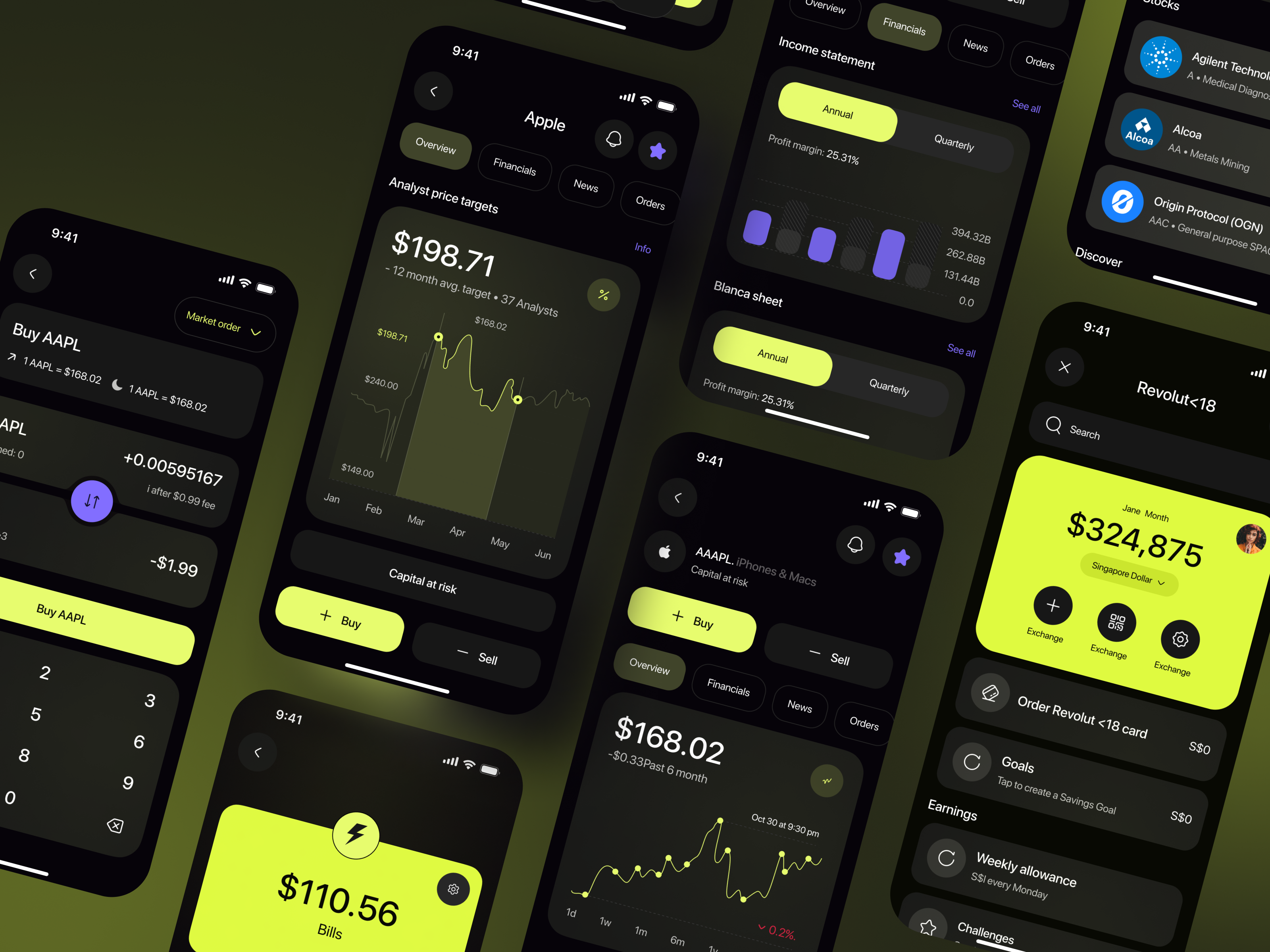 Example of Mobile App Design Concepts