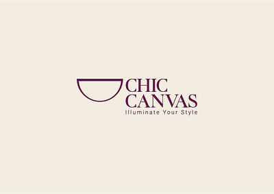 Chic Canvas (Logo) branding clothing graphic design logfodesigner logo logodesign logominimalist minimal minimalism typography