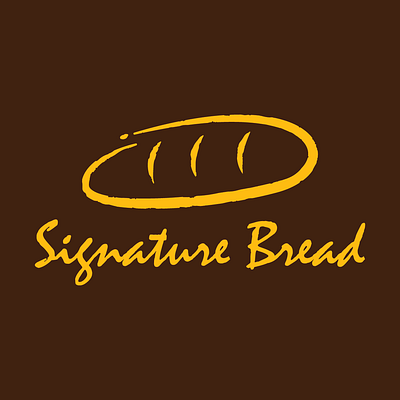 Signature Bread logo branding graphic design logo