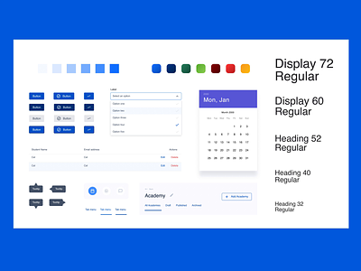 Design Systems animated animation blue branding design system dsm figma loading scalable video