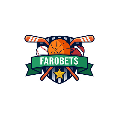 Farobets sports store Shop logo design project unique logo