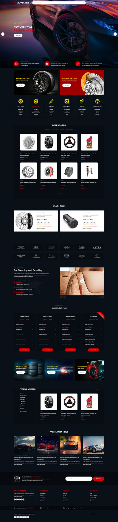 Automize - Auto Parts and Tools Shop WooCommerce Theme auto parts auto parts store automobile service automotive bicycle tools car services ecommerce motor bike shopify shopify theme spare parts shop tailwind css tools shop web design web development website woocommerce woocommerce theme wordpress wordpress theme