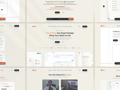 Your AI Ideas, Our Expert Design. Bring Your Ideas to Life!🎉 branding dashboard design design ecommerce website design figma illustration landing product design ui ux website design
