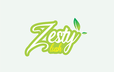 Logo & Flier Design for Zusty Lush branding flyer graphic design logo social media