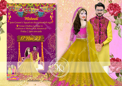 Custom wedding illustration designs for clients art and design carucatures custom illustration designs graphic design illustration illustrations portraits ui wedding illustration wedding portraits