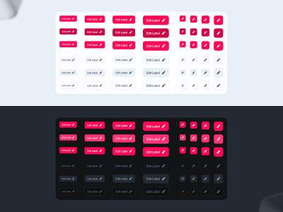 UnifiedUI - Fill Button Component buttton component components dark dark mode design design system figma fill button minimal ui unified ui unifiedui