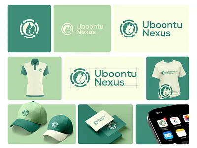 Uboontu Nexus logo concept abstract logo brand identity branding business logo creative logo custom logo design inspiration flat logo graphic design logo concept logo design logo designer logo inspiration logo process logo trends minimal logo modern logo monogram logo professional logo unique logo