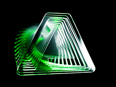 iAgent 3D Logo Visualization 3d modeling 3d render 3d rendering 3dart blender brand branding cgi design glassy logo