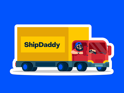 Case Study: ShipDaddy Mascot Design brand identity branding delivery design design studio digital art digital illustration graphic design illustration illustrator logo marketing mascot mascot art mascot design shipping visual identity visual storytelling