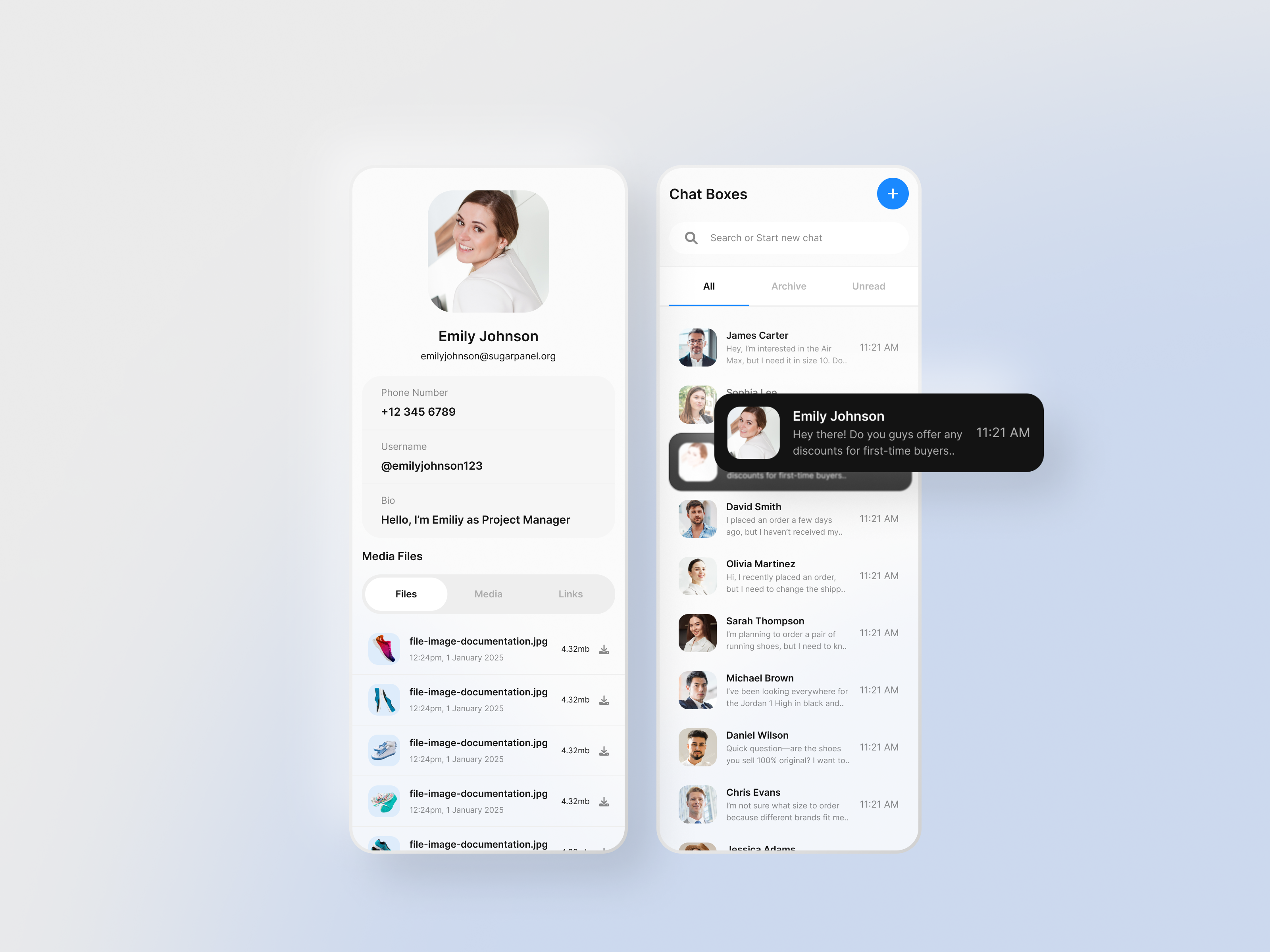 Example of Product Design For Saas