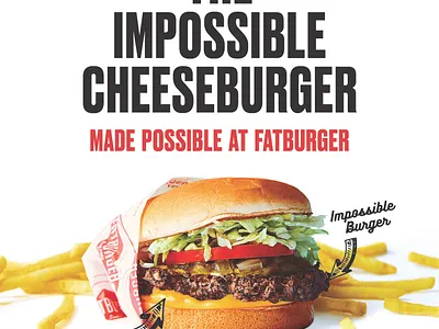 Fatburger - On-Site Window Posters design food and beverage graphic design image compositing photoshop poster design print design