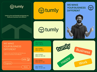 tumly - Logo Design Concept analytics arms brand identity branding business concept design designer portfolio enjoy face fun happy human joyful letter t logo logo designer modern person smile