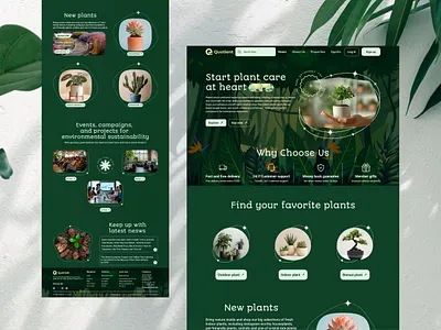 Hello Creatives, Here is Tree-plant Website Design. app apple ecommerce flower garden leaf plant plantapp plantui product design tree treeplant ui uidesign uiux ux uxdesign