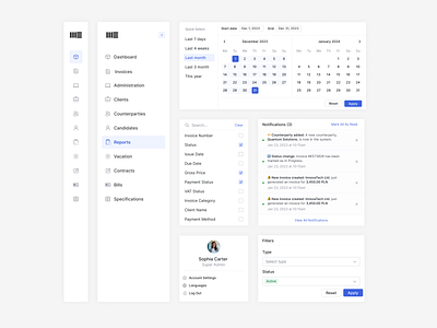 WeExpert CRM Interface Kit adminpanel cleanui crm dashboard datavisualization designsystem enterprisedesign fintech interfacedesign minimaldesign productdesign productdesignagency saas uicomponents uidesign ux uxdesign uxresearch webapp webdesign