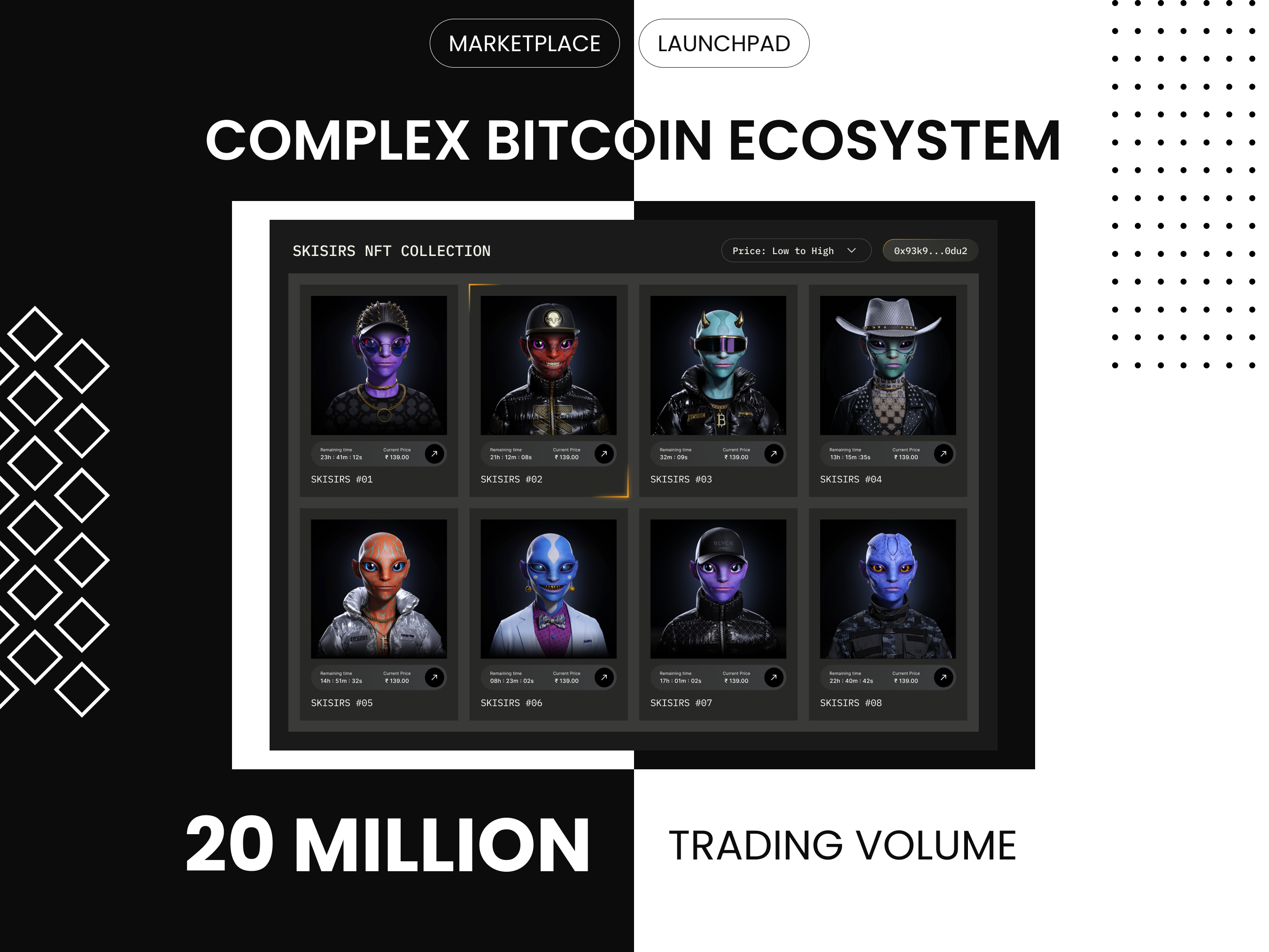 NFT Marketplace blockchain crypto digisol marketplace nft nft marketplace ui ux