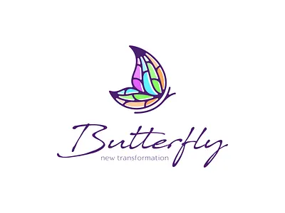 Butterfly Logo Illustration abstract beautiful beauty butterfly colorful creative design fly flying graphic design graphic designer hand drawn idea illustration inspiration logo logo design logo designer modern wing