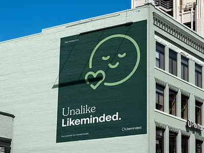 Likeminded Access to mental health support for all animation branding graphic design logo motion graphics