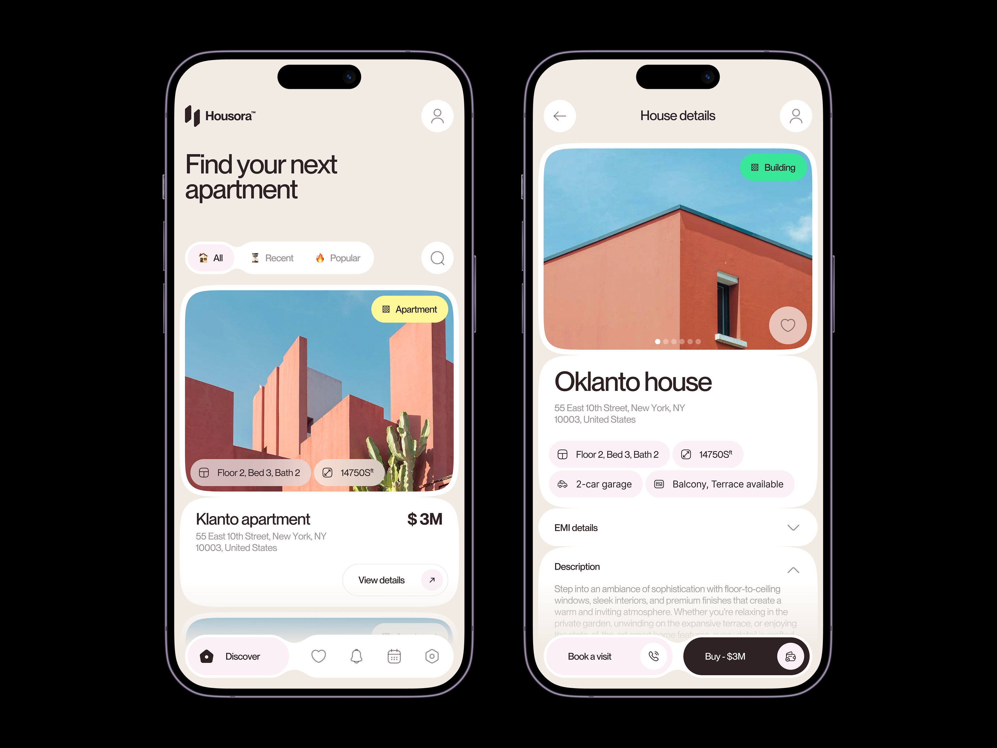 Example of Premium UI UX Design For App Design
