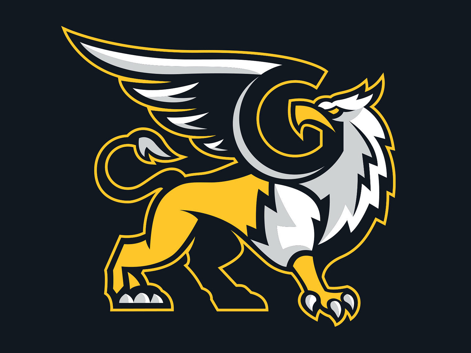Gretna East High Griffins Logo by ChangeTheThought on Dribbble