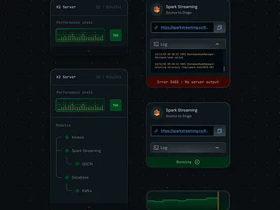 UI Components - admin interface graphic design ui