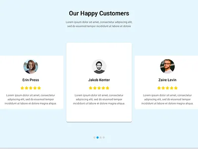 Daily UI #039 - Testimonials app design ui uix101 ux uxui