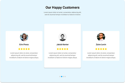 Daily UI #039 - Testimonials app design ui uix101 ux uxui