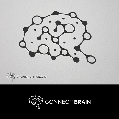 connect brain branding design graphic design illustration logo vector