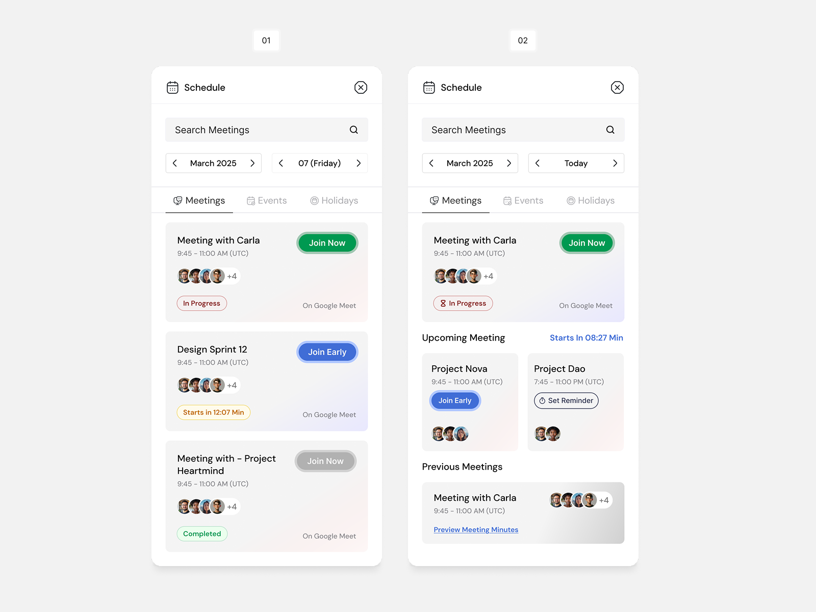 Example of App UI/UX Design