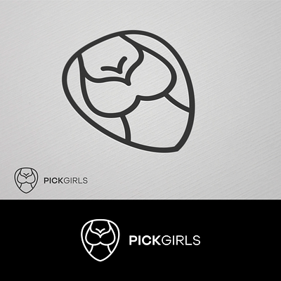 pick girls app branding design graphic design illustration logo typography ui ux vector