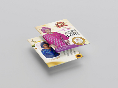 Birthday Program Design & Printing graphic design