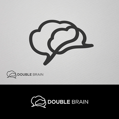 double brain app branding design graphic design illustration logo typography ui ux vector