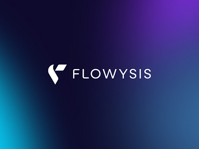 Flowysis- Logo Design branding connection creative logo gradient logo graphic design identity logo logo design logos logotype minimalist logo startup logo tech ui z logo