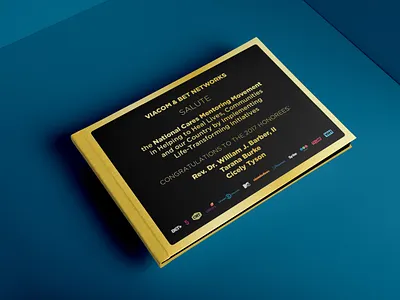 Program for Viacom & BET Event adobe indesign branding brochure clean layout event marketing invitation modern design print program typography