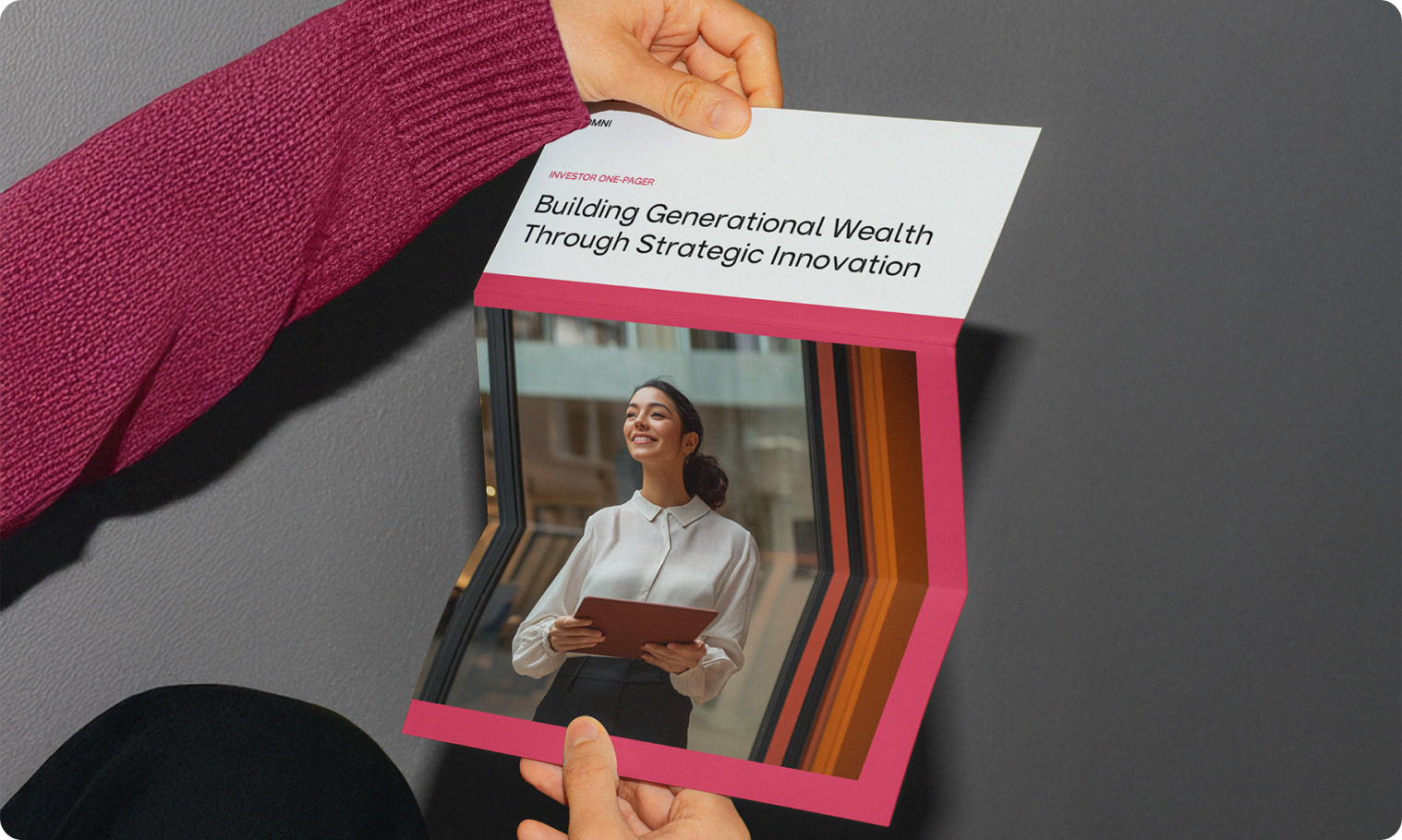 Example of Sales Collateral Design