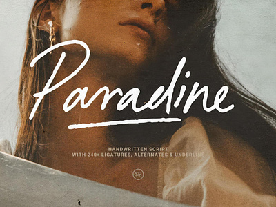 Paradine — Ligature Handwritten Font classy download elegant elegant font fashion feminine font handwriting handwritten handwritten font ligature pixelbuddha romantic script script font type typeface typography typography font wedding font