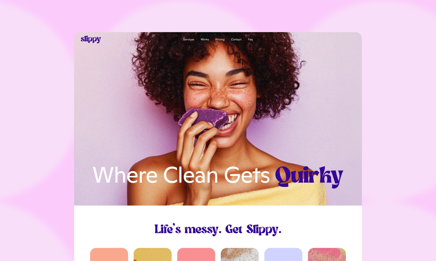 Example of Landing Page Design