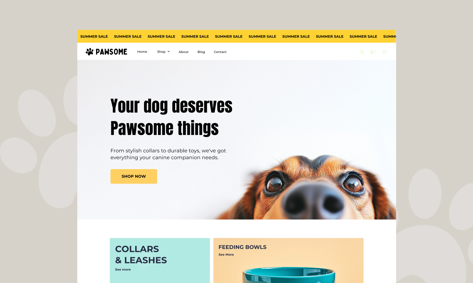 Example of E Commerce Design