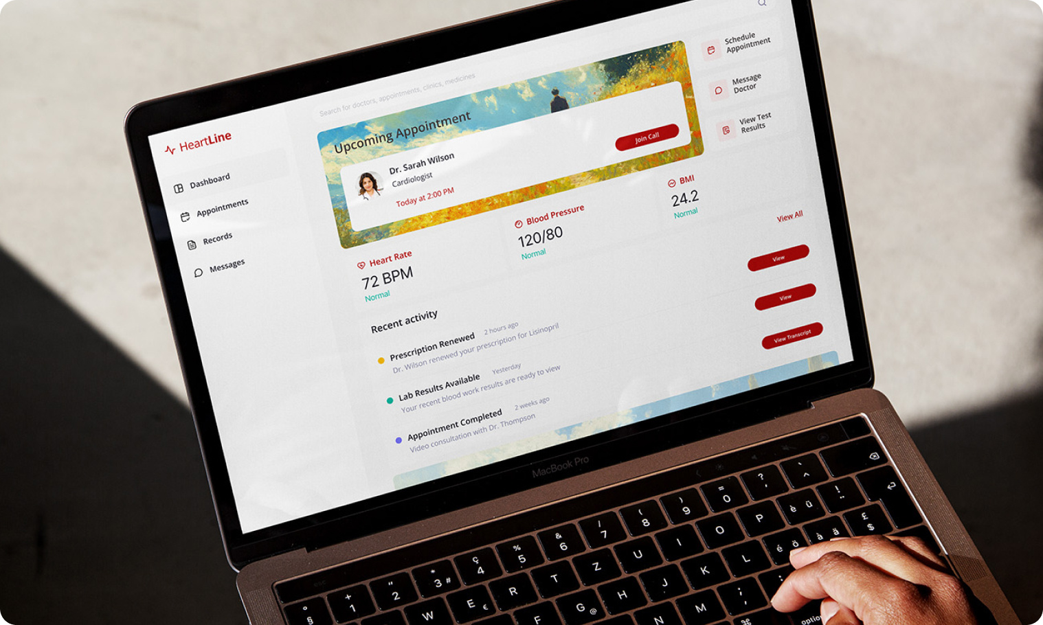 Example of Web Application Design