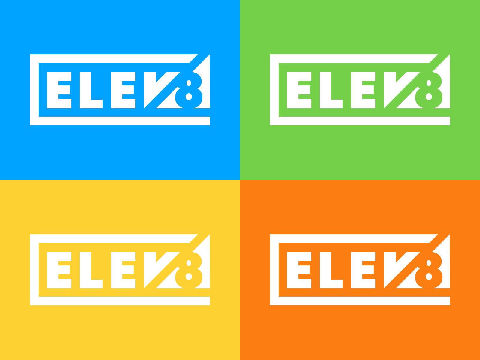 Elev8 Branding animation branding design graphic design logo